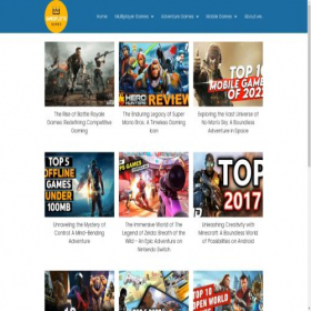 Скриншот главной страницы сайта gameoflotto.com