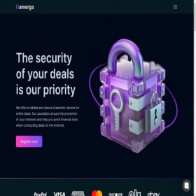 Скриншот главной страницы сайта gamerga.com