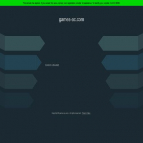 Скриншот главной страницы сайта games-ac.com