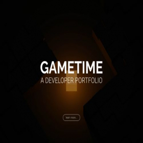 Скриншот главной страницы сайта gametimedev.de