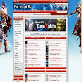 Скриншот главной страницы сайта gamexploits.com