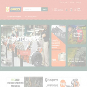 Скриншот главной страницы сайта garmotor.com