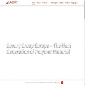 Скриншот главной страницы сайта gavarygroup.com