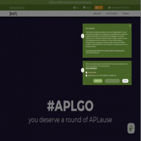 Скриншот главной страницы сайта gb.aplgo.com