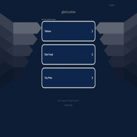 Скриншот главной страницы сайта gbird.online