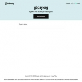 Скриншот главной страницы сайта gbpay.org