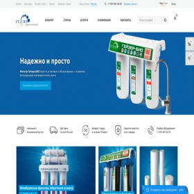 Скриншот главной страницы сайта geizer-online.ru
