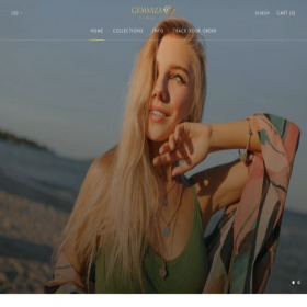 Скриншот главной страницы сайта gemsazabrand.com