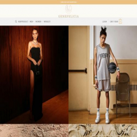 Скриншот главной страницы сайта genefelicia.com