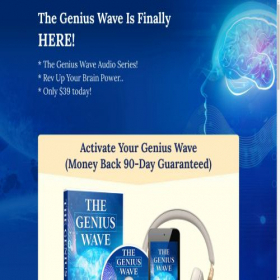 Скриншот главной страницы сайта geniuswaveoriginal.com
