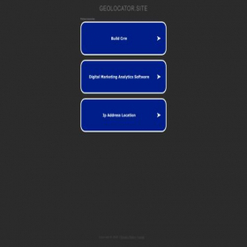 Скриншот главной страницы сайта geolocator.site