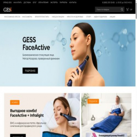 Скриншот главной страницы сайта gessmarket.ru