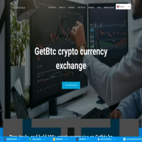 Скриншот главной страницы сайта getbtc.bz
