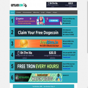 Скриншот главной страницы сайта getclick1.com