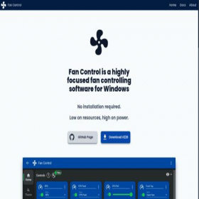 Скриншот главной страницы сайта getfancontrol.com