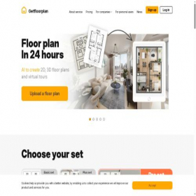 Скриншот главной страницы сайта getfloorplan.com