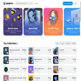 Скриншот главной страницы сайта getgems.io-78.art