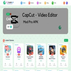 Скриншот главной страницы сайта getmodsapk.com