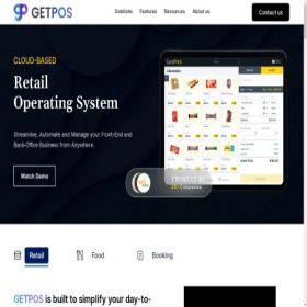 Скриншот главной страницы сайта getpos.in