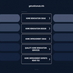 Скриншот главной страницы сайта getrunkhomuto.info
