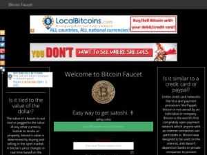Скриншот главной страницы сайта getsatoshi.ru