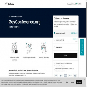 Скриншот главной страницы сайта geyconference.org