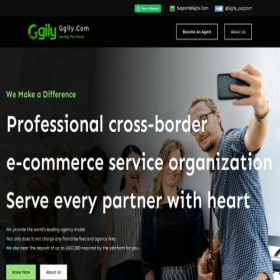 Скриншот главной страницы сайта ggily.com