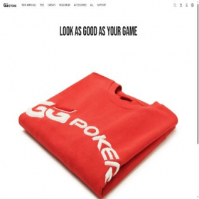 Скриншот главной страницы сайта ggstore.com