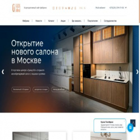 Скриншот главной страницы сайта gi.by