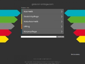 Скриншот главной страницы сайта gialuron-antiage.com