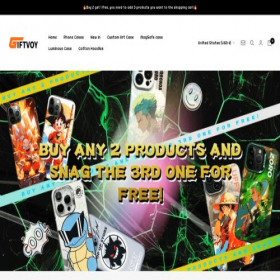 Скриншот главной страницы сайта giftvoy.com
