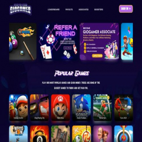 Скриншот главной страницы сайта giogamer.com