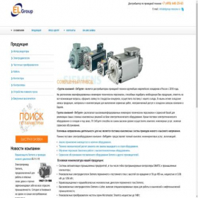 Скриншот главной страницы сайта gk-elgroup.ru