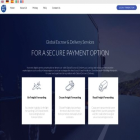Скриншот главной страницы сайта gld-express.net
