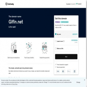 Скриншот главной страницы сайта glfin.net