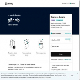 Скриншот главной страницы сайта glfin.vip