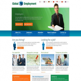 Скриншот главной страницы сайта global-employment.ro