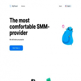 Скриншот главной страницы сайта global-smm.site