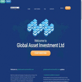 Скриншот главной страницы сайта globalassetinvestmentltd.com