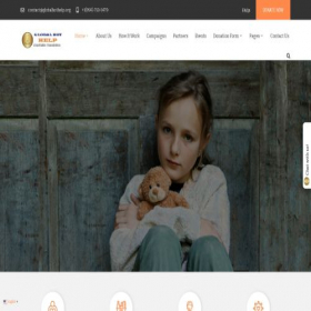 Скриншот главной страницы сайта globalhothelp.org