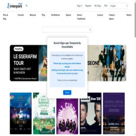 Скриншот главной страницы сайта globalintopark.com
