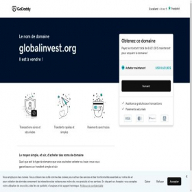 Скриншот главной страницы сайта globalinvest.org
