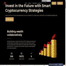 Скриншот главной страницы сайта globalinvests.org
