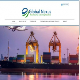 Скриншот главной страницы сайта globalnxs.com