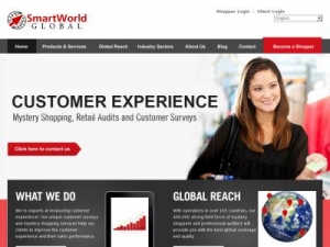 Скриншот главной страницы сайта globalsmartworld.com