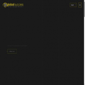 Скриншот главной страницы сайта globalsuccessmanagement.com