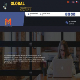 Скриншот главной страницы сайта globalswift.ru