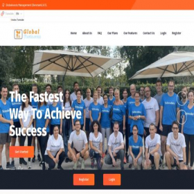 Скриншот главной страницы сайта globalvests.com