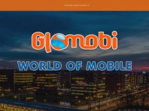 Скриншот главной страницы сайта glomobi.com