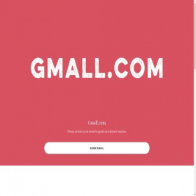 Скриншот главной страницы сайта gmall.com